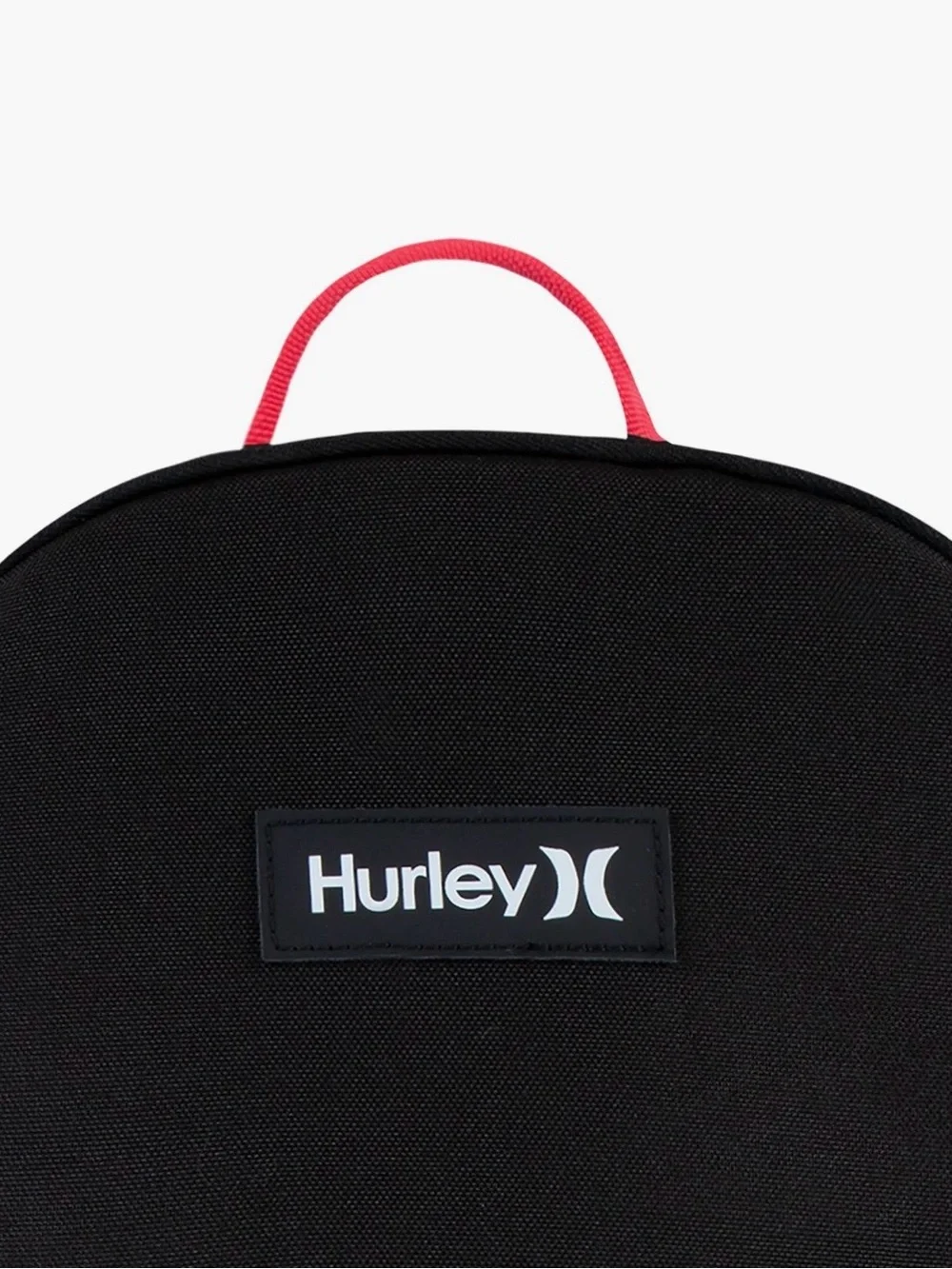 Hurley Black Shark🦈Teeth Graphic Backpack School Bag Water Bottle Pocket NWT 17”